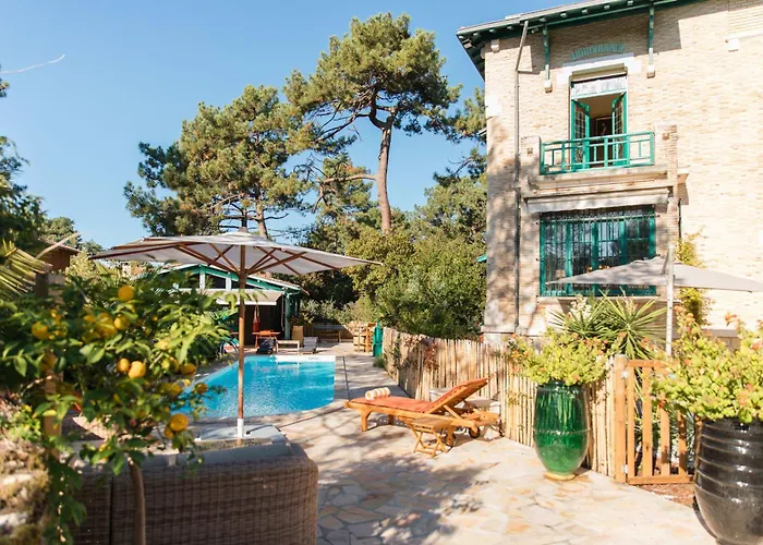 L'argentine - For 13 People - Heated Swimming Pool Sauna And Jacuzzi Lège-Cap-Ferret